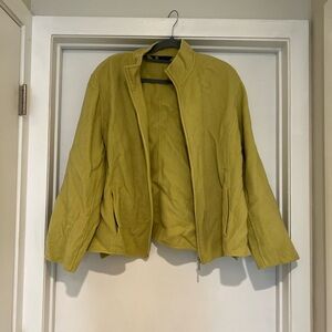 Carole Little Mustard Utility Jacket